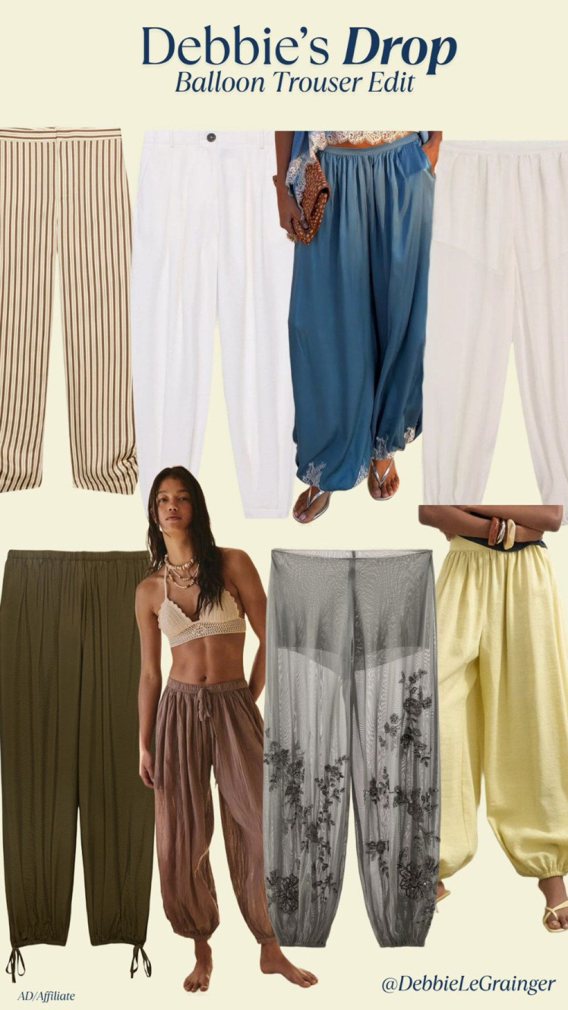 As we all know I'm a balloon trouser lover - these are a few of the styles I'm loving right now across the high street

#LTKfestival #LTKuk #LTKsummer