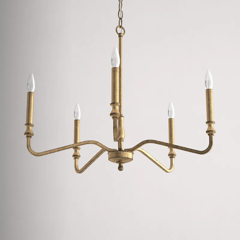 Montreuil 5 - Light Dimmable Classic / Traditional Chandelier | Wayfair North America