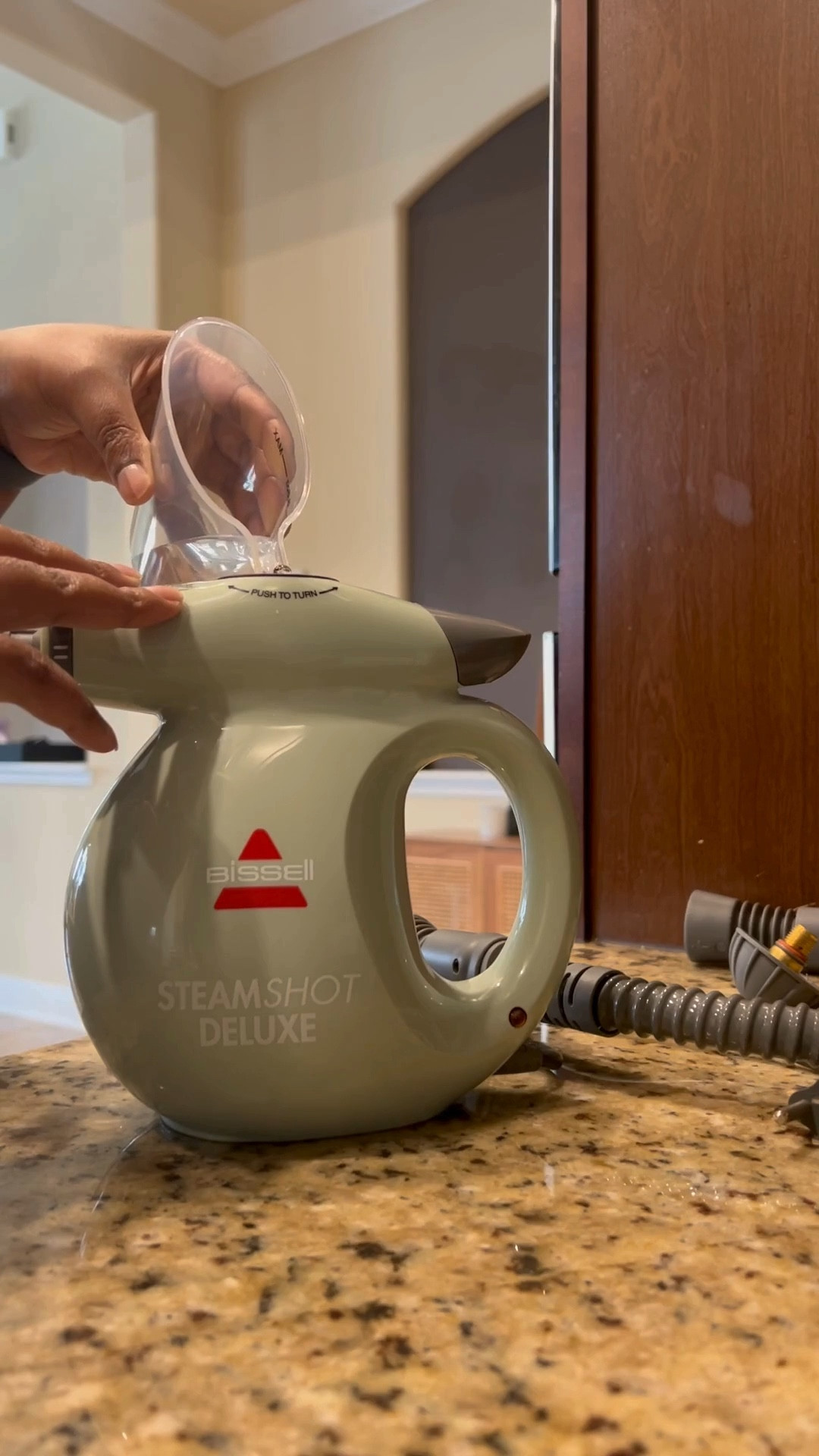 I just had a lot of foot traffic in my home , help me clean my floors . This floor steamer is the perfect addition to my floor cleaning routine. I love it especially to clean 🧼 the grout . 

#LTKHome #LTKGiftGuide #LTKFindsUnder50