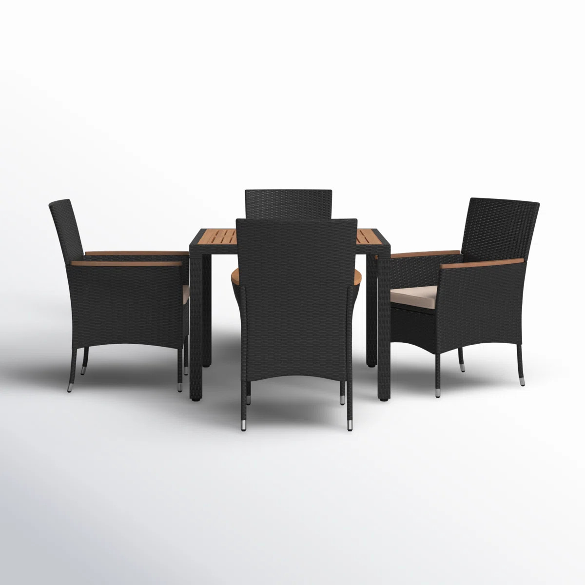 Maltby Square 4 - Person 35.43" Long Dining Set | Wayfair North America