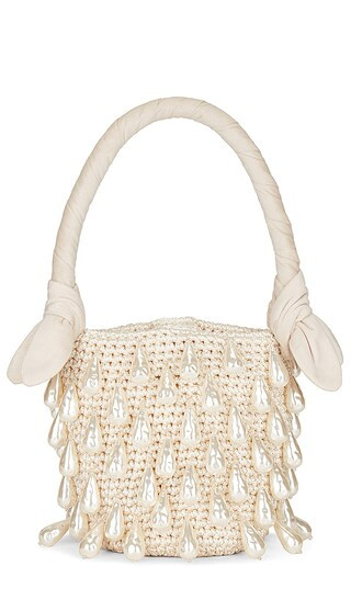 Beatrix Baroque Pearl Bag in Ivory | Revolve Clothing (Global)