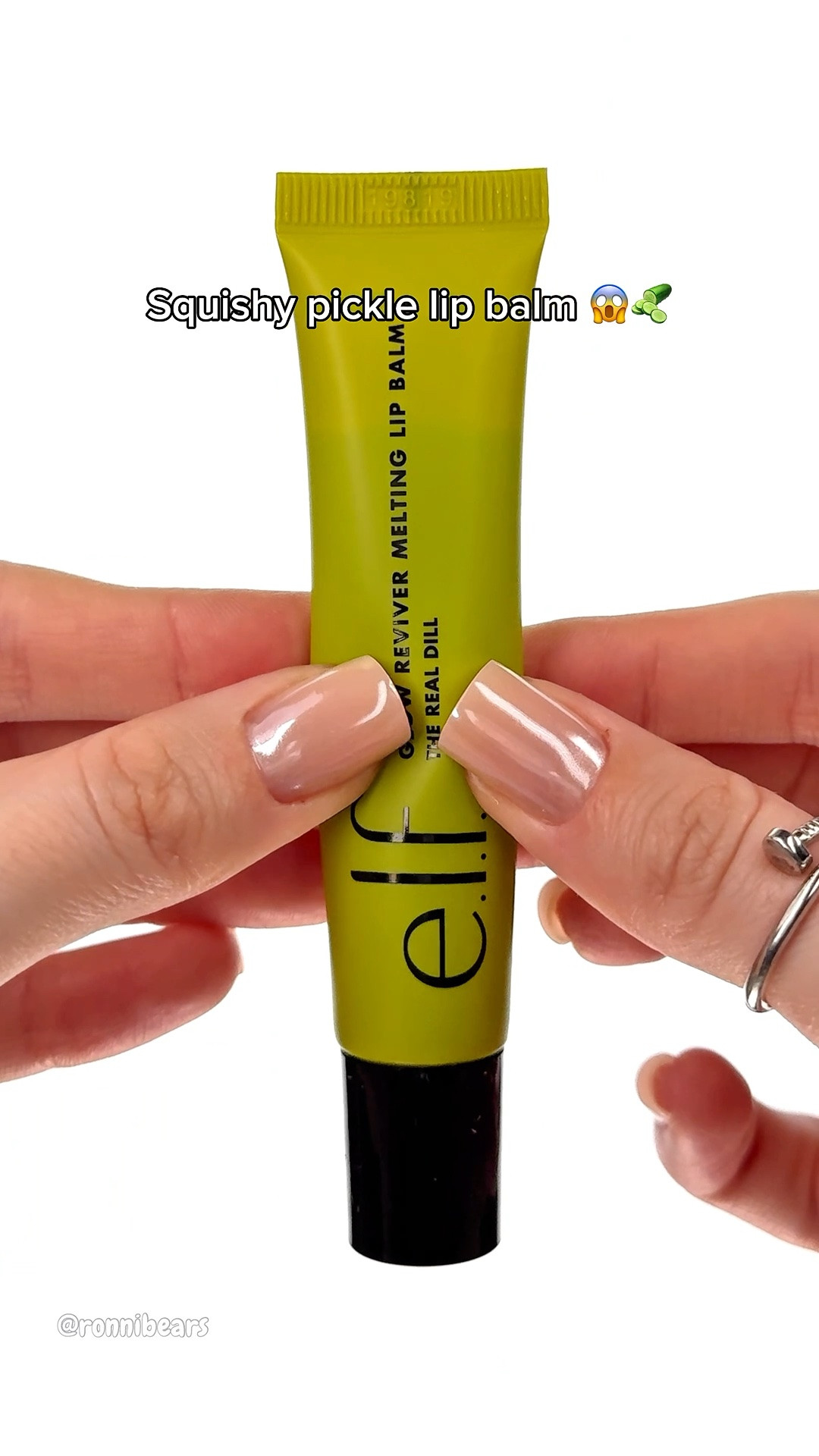 Pickle lip balm?! 😭🥒

🛍️ Elf Glow Reviver Melting Lip Balm in The Real Dill

#lipbalm #elfcosmetics #pickle #newmakeup #makeup #beauty

#LTKuk #LTKbeauty