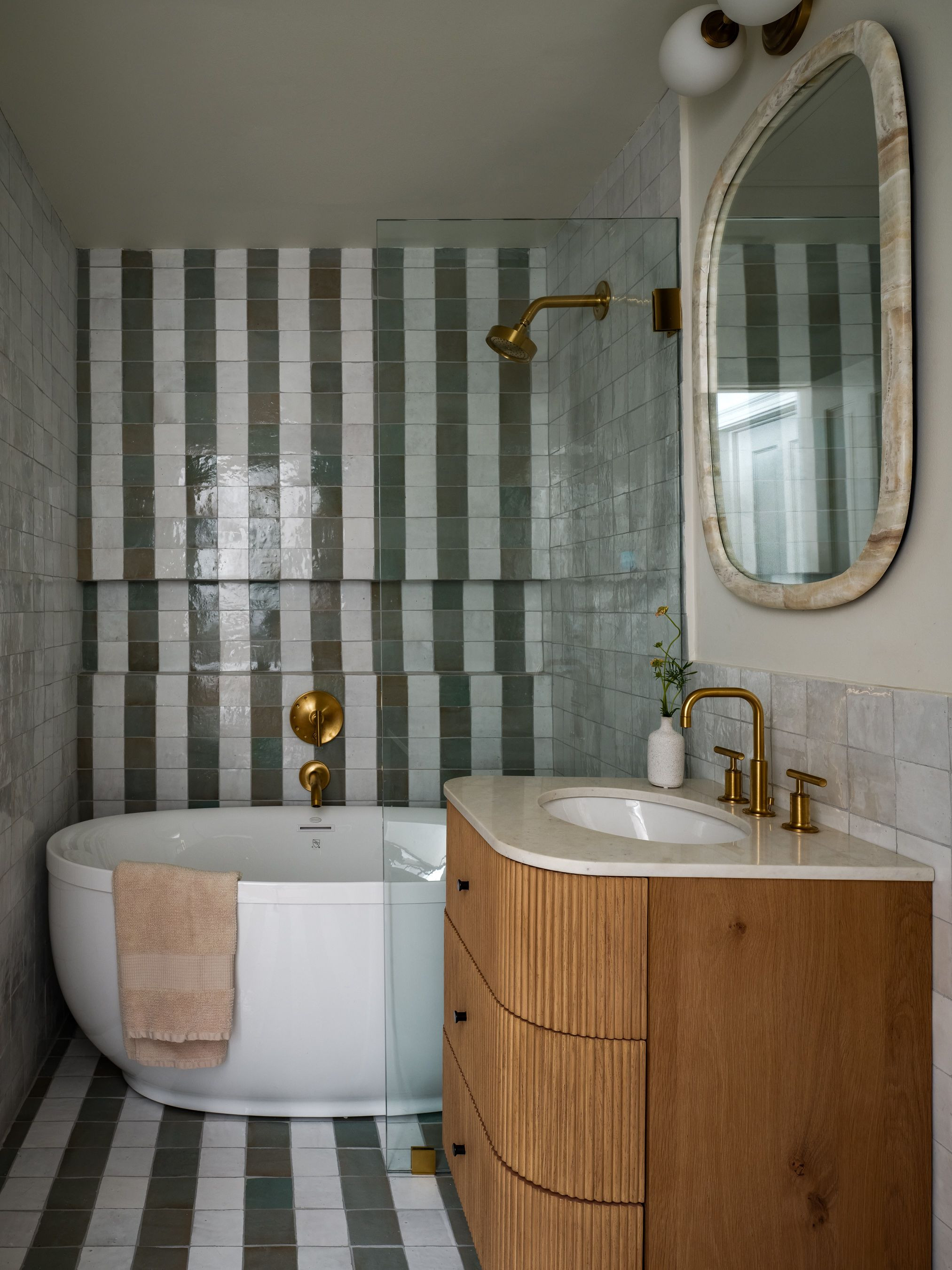 Because we all need a striped bathroom in our lives... 

 #LTKHome