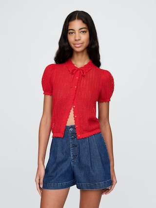 Gap × DÔEN Linen-Blend Cardigan | Gap (US)