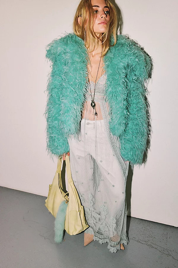 Moonlight Faux Fur Jacket | Free People (Global - UK&FR Excluded)