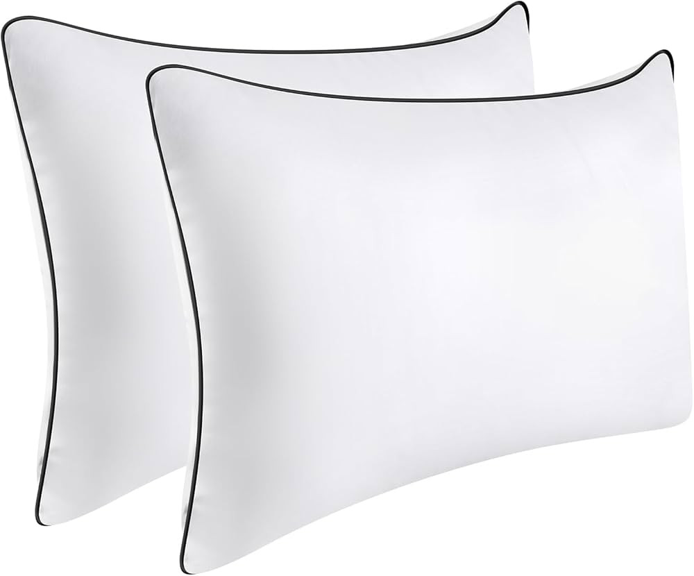 Opposy Bed Pillows for Sleeping 2 Pack Medium Firm, Queen Size Set of 2, Cooling Pillows Hotel Qu... | Amazon (US)