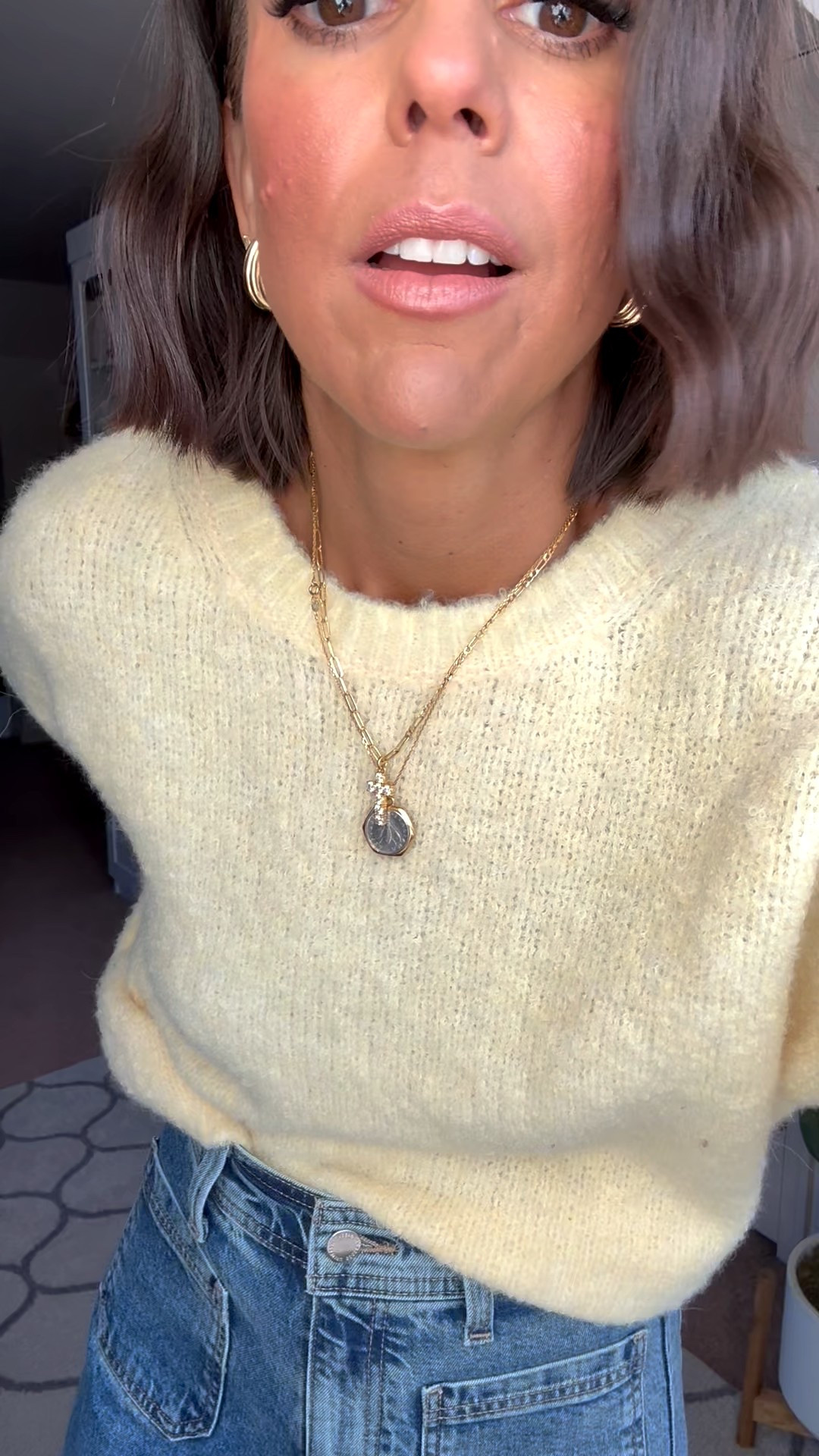 Size xs in target sweater
Size 2 in Target jeans 

#LTKootd #LTKstorytime #LTKdayinmylife