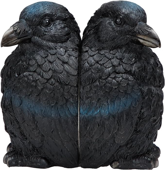 Streamline Imagined Raven Bookends Decor for Home | Amazon (US)