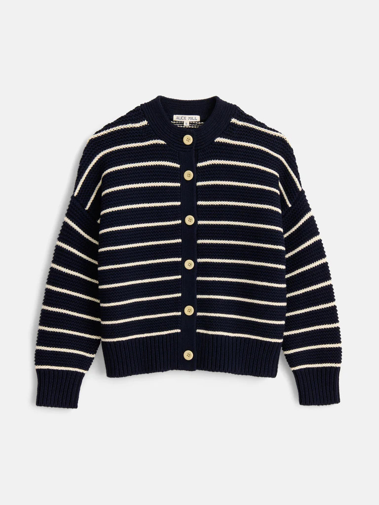Nico Chunky Cardigan in Stripe | Alex Mill