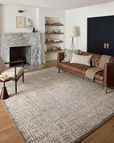 Loloi Darby Collection DAR-04 Ivory/Stone 9'-2" x 13' Area Rug | Amazon (US)