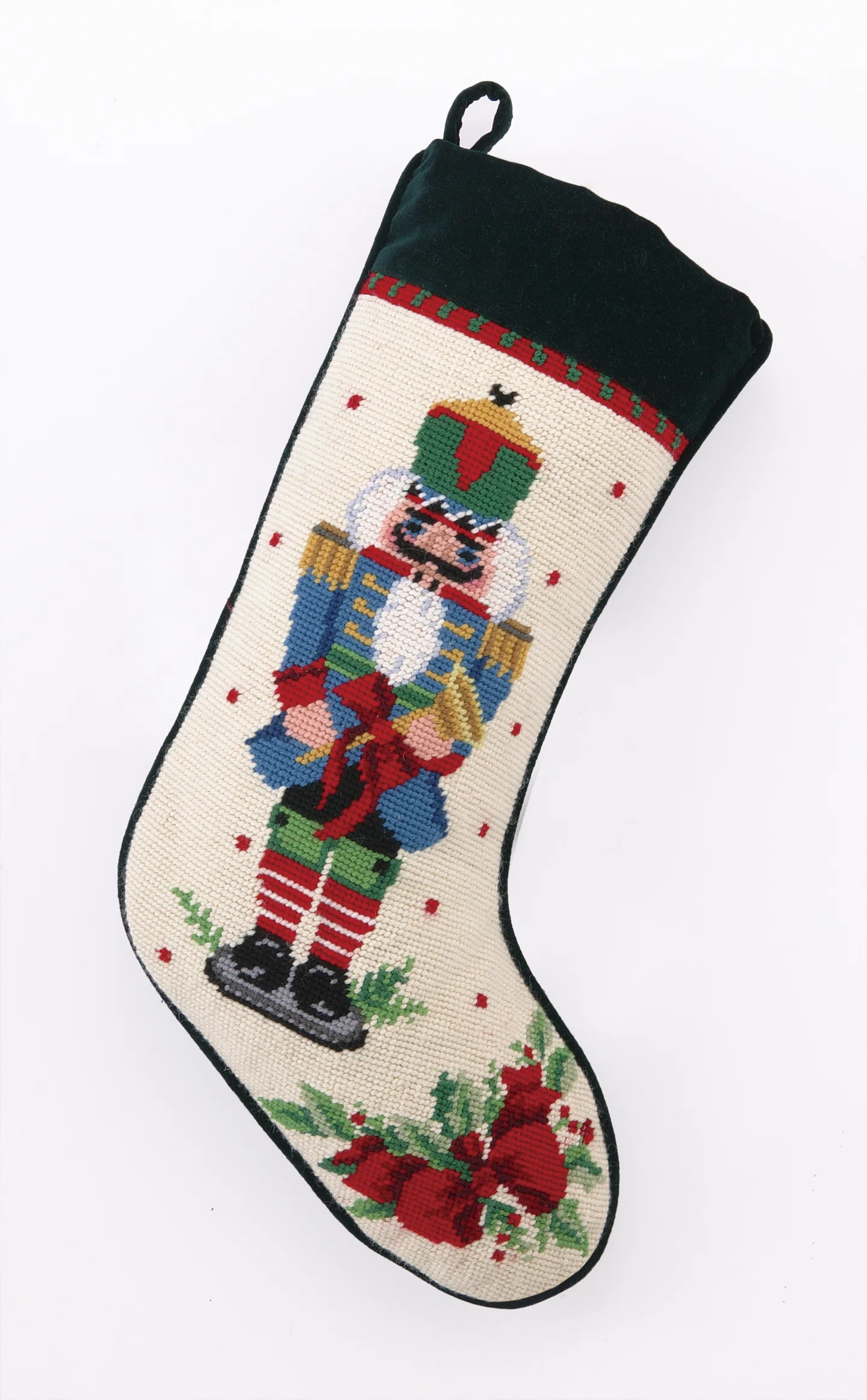 Kiely Melody Trumpet Needlepoint Stocking | Wayfair North America