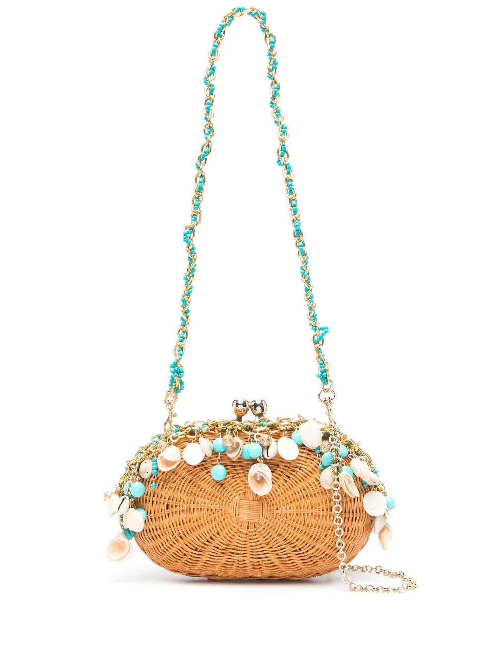 Hontu wicker shoulder bag | Farfetch Global