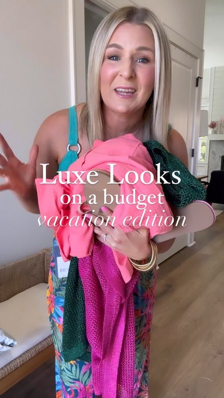 Luxe looks on a budget. Vacation edition! 

We’re headed to Hawaii next month so you know I need all new vacation clothes 🤣 luckily I found the best pieces at really affordable prices!

Medium everything but the romper (small) I could have done a small in the pants and green swimsuit.  

Cover up | resort wear | vacation outfit | swimsuits | target | 

#LTKTravel #LTKFindsUnder50 #LTKSwim