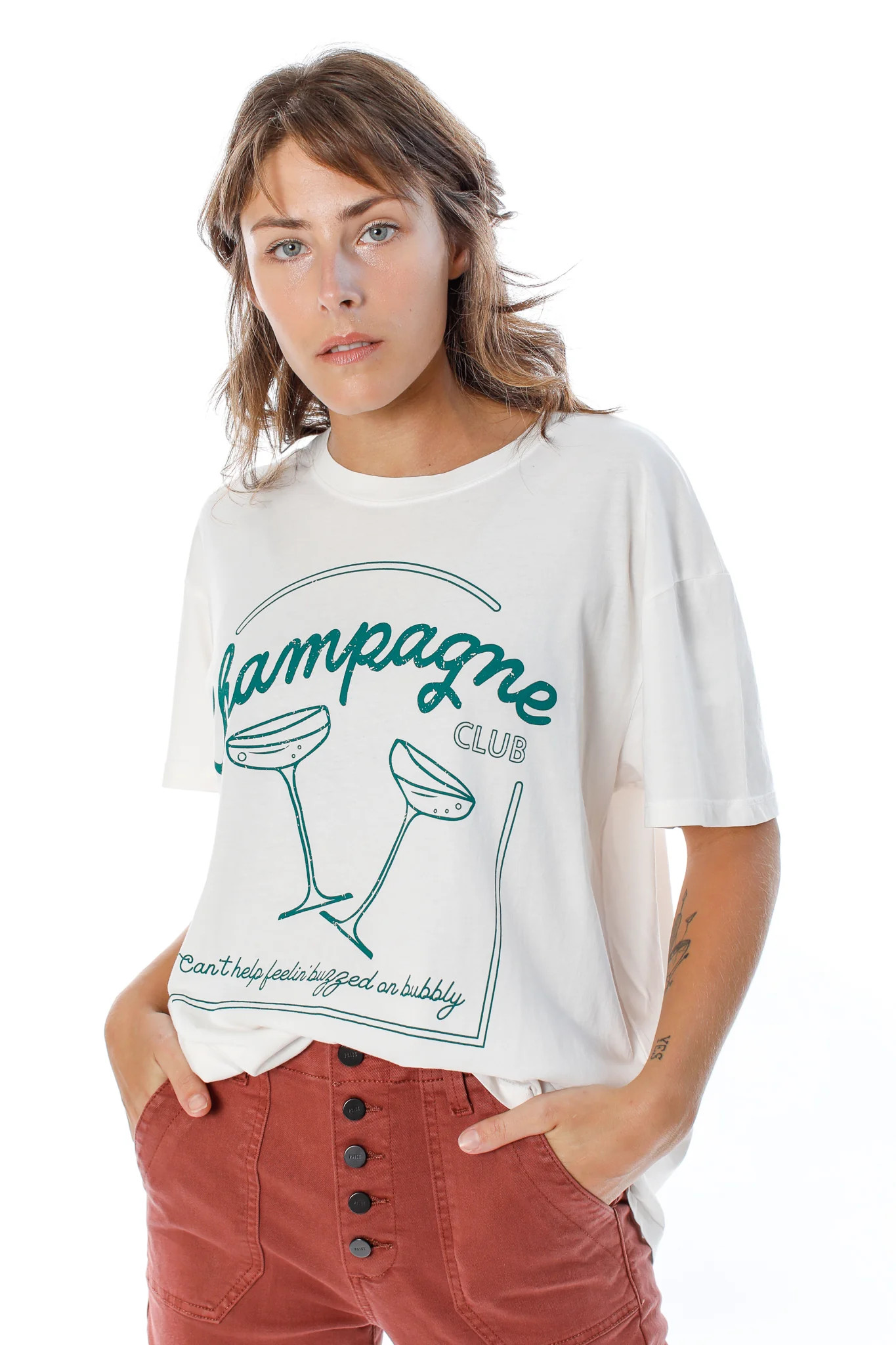 Champagne Club Travis Tee | Shop Common Thread