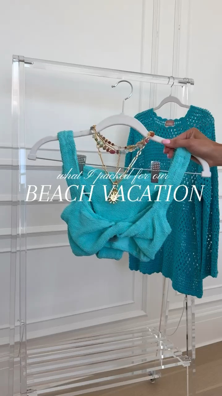 What I packed for our beach vacation 🩵☀️ loving all the shades of blue!  So many amazing Target finds - Target swimsuits and so many Target sandals that are such good designer looks for less!

Spring break outfit, travel outfit, resort wear, beach outfit, bikini, swimsuit coverup, Target fashion, revolve, shopbop

#LTKWatchNow #LTKSwim #LTKTravel