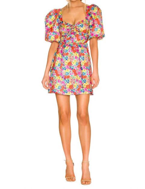 Merril Mini Dress In Red | Shop Simon