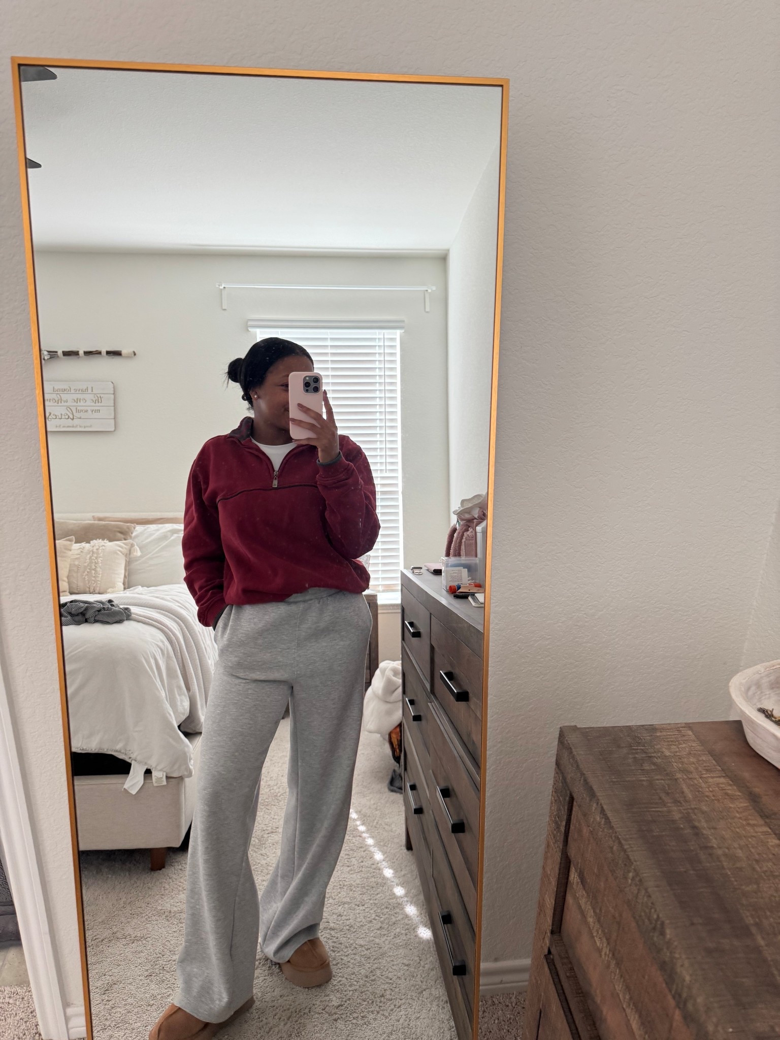 Cozy fit for a chilly day❄️☁️🧦

Errands outfit | mom outfit | SAHM | Girl mom | postpartum 

#LTKFindsUnder50 #LTKActive #LTKPetite