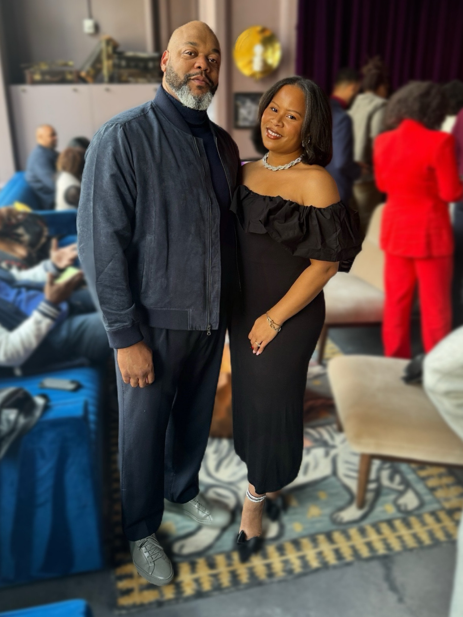 Day outing with my ♥️ I had to be in a few places this day so dressed for all occasions. #nakd #publicdesire #blackdress 

#LTKOver40