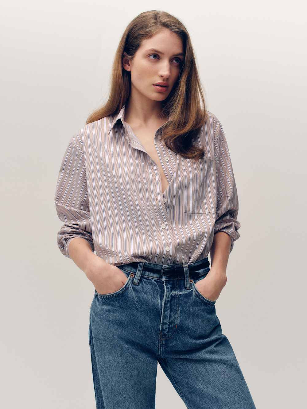 Eli Oversized Shirt | Reformation (Global)