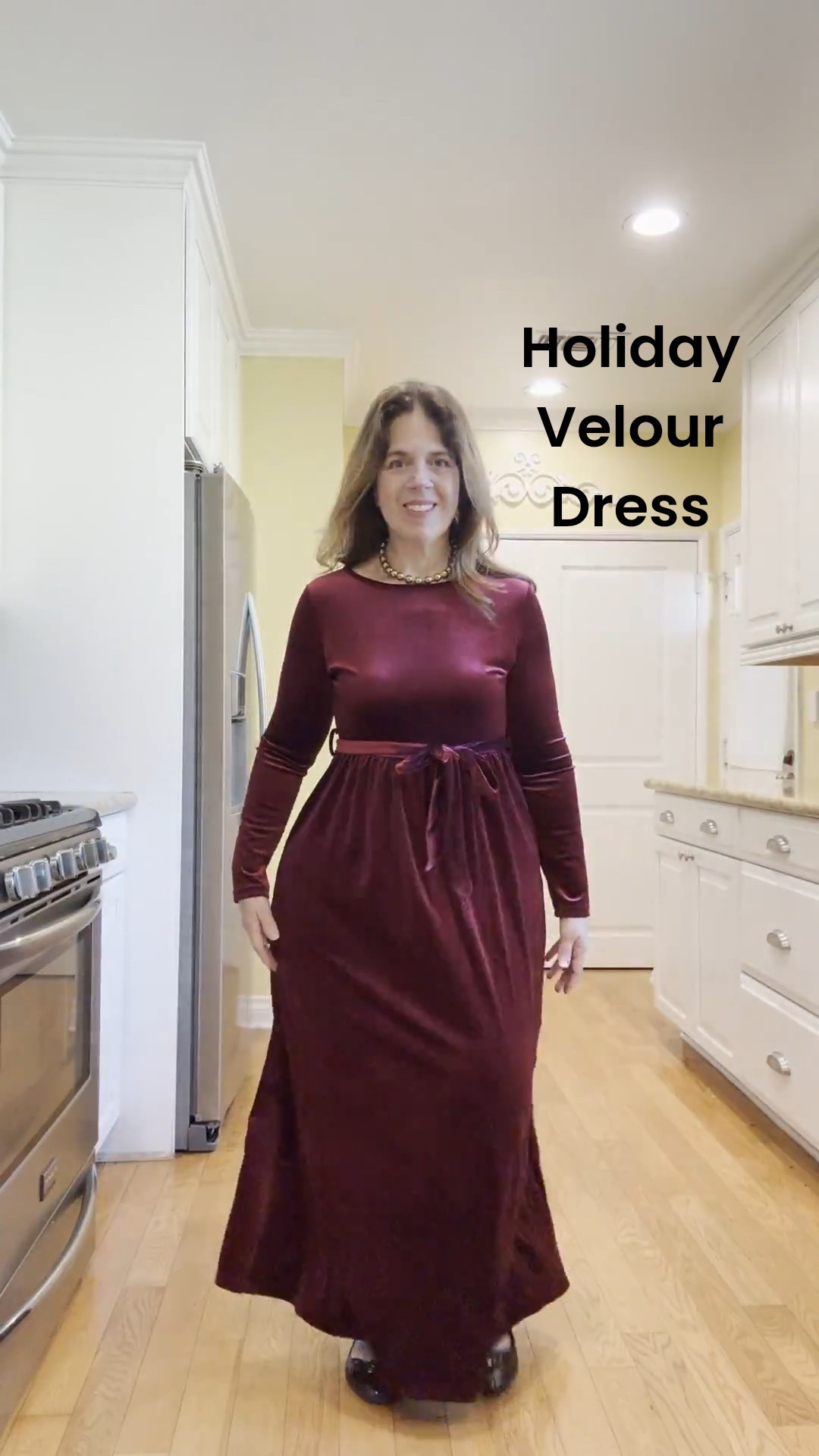 Holiday Dresses!💃🏻

Classic velour long dress with bow tie belt for holiday celebrations.
#nyeoutfit

#LTKSeasonal #LTKOver40 #LTKHoliday