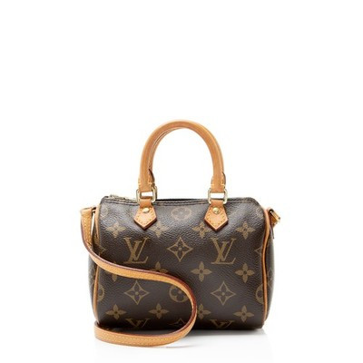 Louis Vuitton Monogram Canvas Nano Speedy Satchel | eBay US