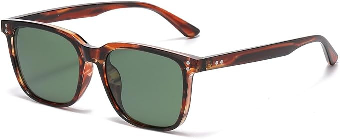 Polarized Square Sunglasses for Women Men Vintage Fashion Classic Square Sun Glasses UV400 Protec... | Amazon (US)