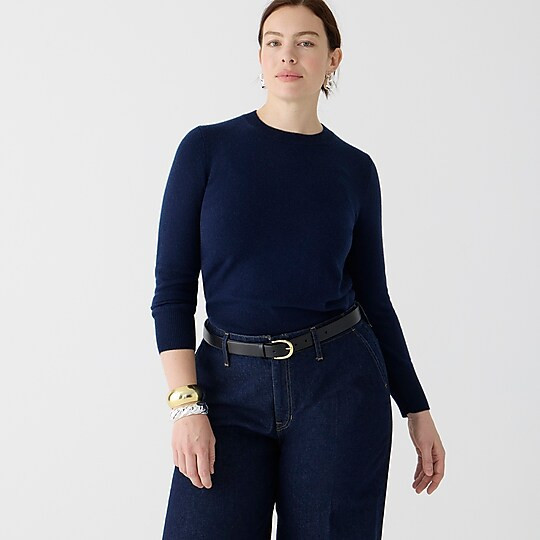Cashmere classic-fit crewneck sweater | J. Crew US