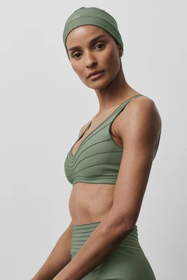 ALO | Airlift Headband in Bamboo Green | Alo Yoga