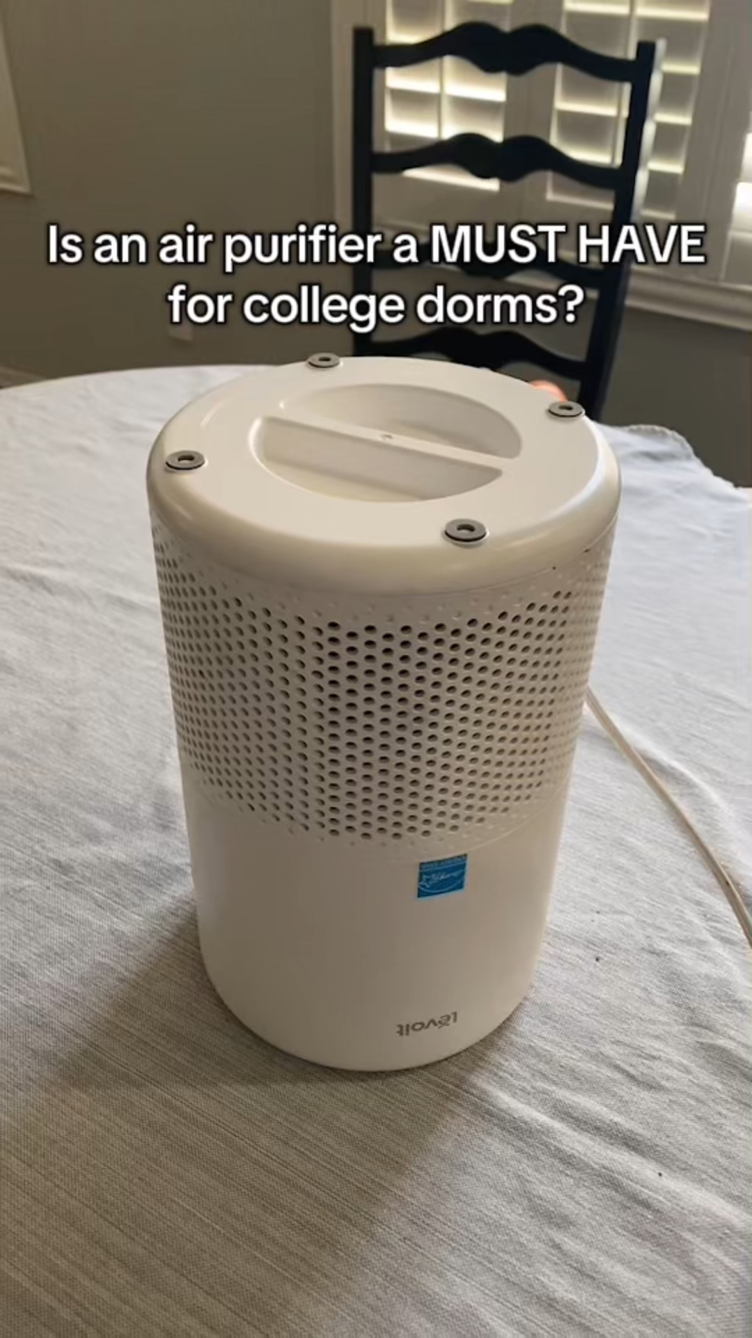 Air purifier is a MUST HAVE for college dorms 

#college #dorms #ltkdorm 