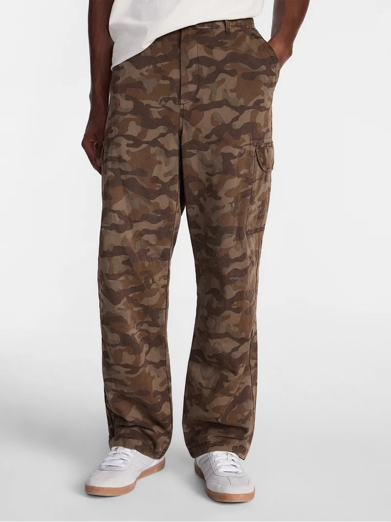 No Boundaries Loose Fit Cargo Pants, Men's Sizes XS-4XLT | Walmart (US)