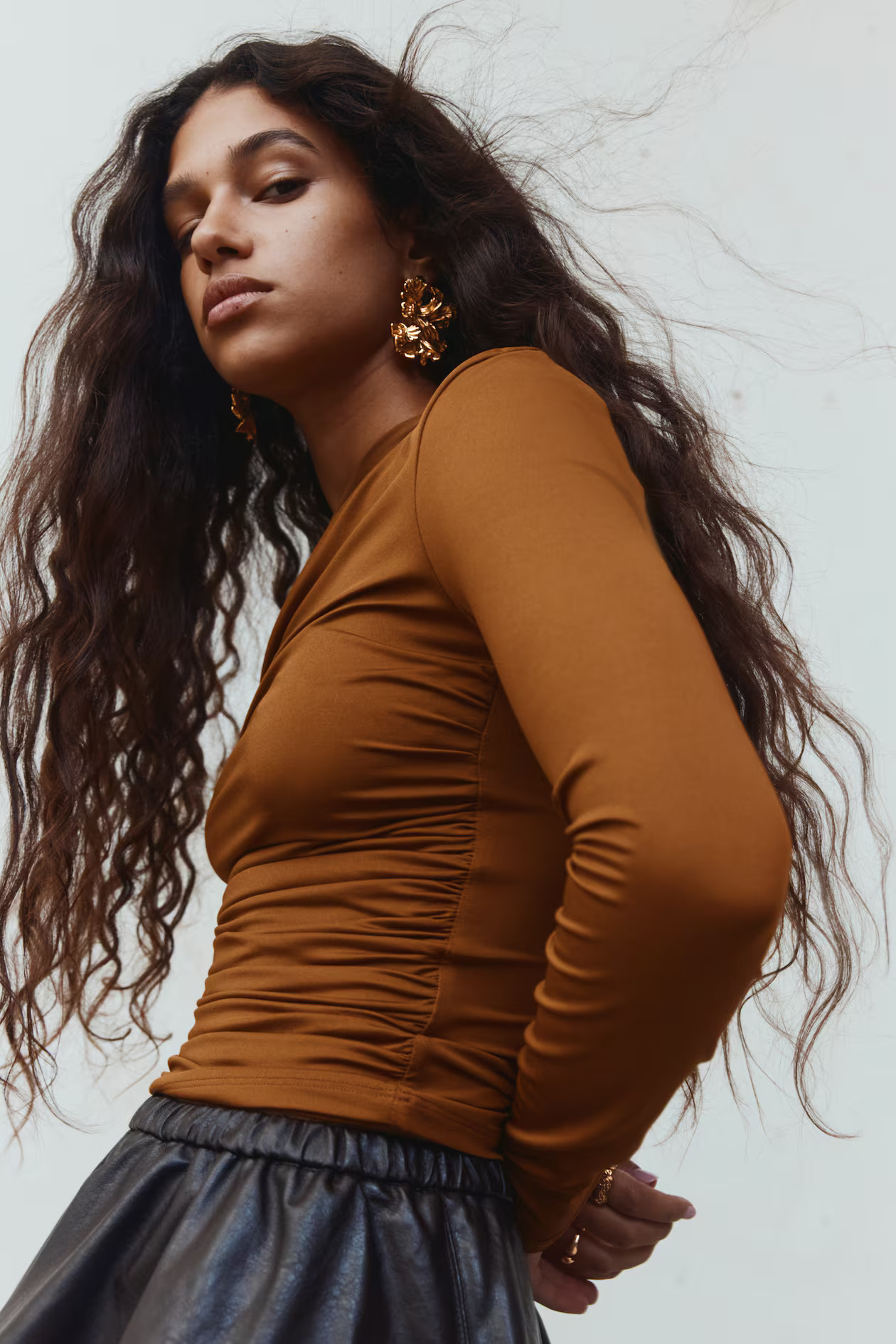 Draped Jersey Top | H&M (US + CA)