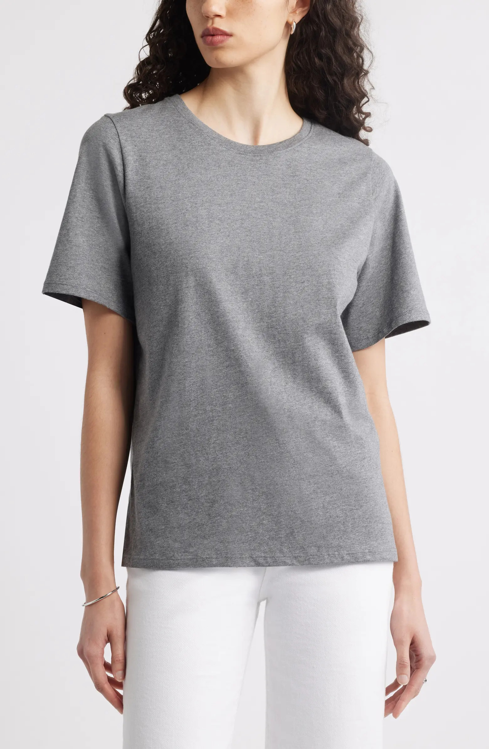 Nordstrom Relaxed Fit Pima Cotton Crewneck T-Shirt | Nordstrom | Nordstrom