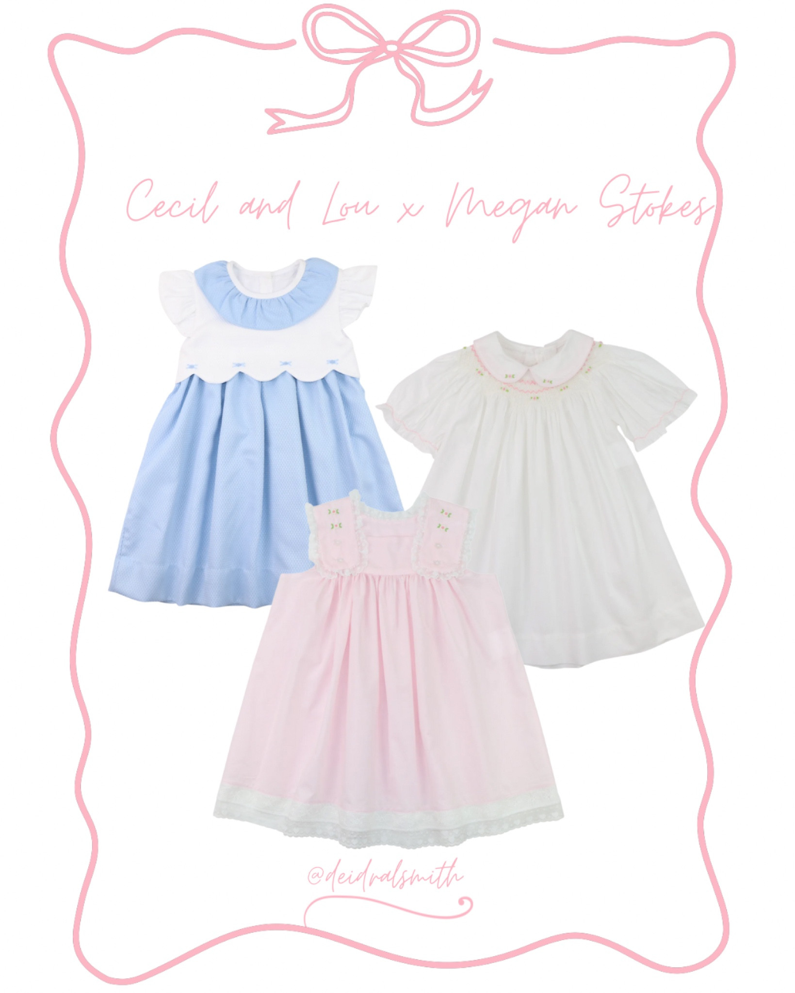  Cecil and Lou x Megan Stokes collab 

Classic clothing, kids clothing, heirlooms, grandmillenial mom, baby clothing 

#LTKKids #LTKBaby #LTKFamily