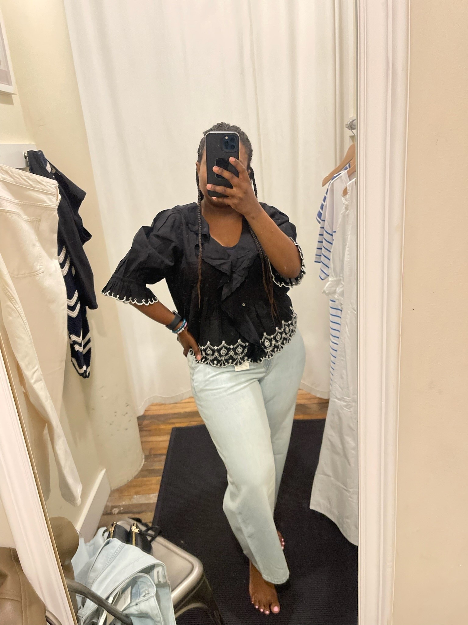 SecretsofYve: dainty and so pretty. This top is meticulously made, and I love all the details. @Madewell ￼
#Secretsofyve #ltkgiftguide
Always humbled & thankful to have you here.. New posts daily at 3pm & 4:15pm EST. 
CEO: PATESI Global & PATESIfoundation.org
@secretsofyve : where beautiful meets practical, comfy meets style, affordable meets glam with a splash of splurge every now and then. I do LOVE a good sale and combining codes! #ltksalealert #ltku #ltkplussize #ltkmidsize #ltkover40 #ltkpetite #ltktravel #ltkbump #ltktall #ltkootd #ltkstorytime #ltkmomlife #ltkdayinmylife secretsofyve

#LTKSeasonal #LTKootd #LTKWorkwear