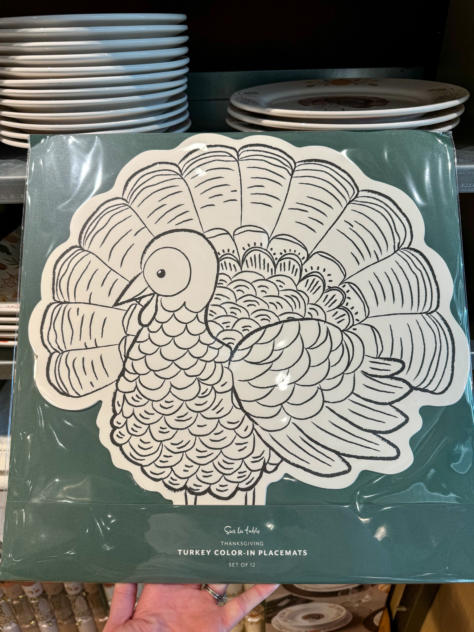 Thanksgiving place mat - fun for the kids to color 

Keep the kids busy during Thanksgiving dinner 

Color in Turkey placemats 
Thanksgiving table 
Thanksgiving decor 
Sur la Table
#ltkfamilies

#LTKSeasonal #LTKKids #LTKParties