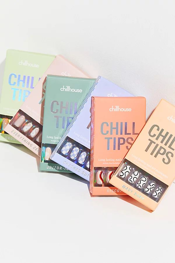 Chill Tips Reusable Press-On Manicure Kit by Chillhouse at Free People, Editor-In-Chill, One Size | Free People (Global - UK&FR Excluded)