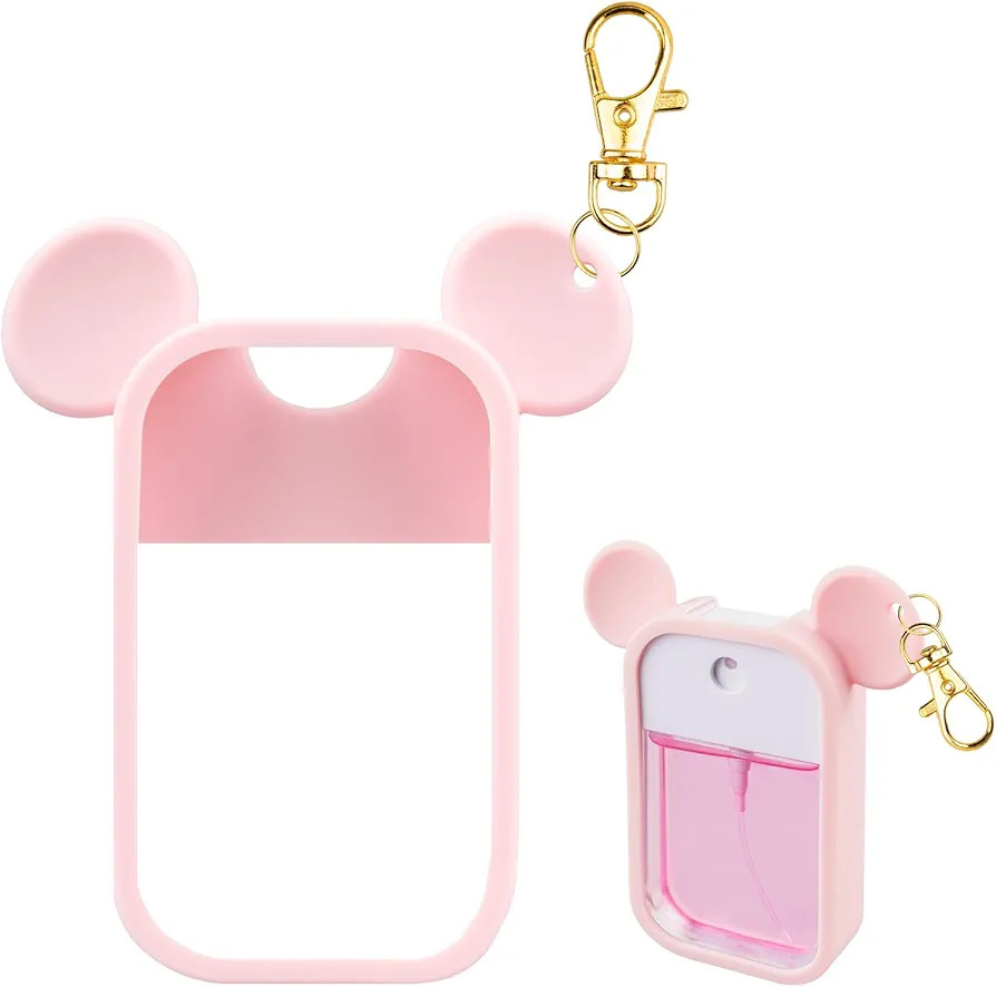 TERPINK Silicone Case Compatible with Touchland Hand Sanitizer Spray 1 fl oz, Mouse Design Protec... | Amazon (US)