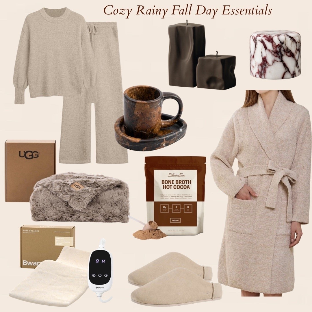 Stay cozy on rainy days with these essentials! 🌧️🧣#fall #amazonfashion