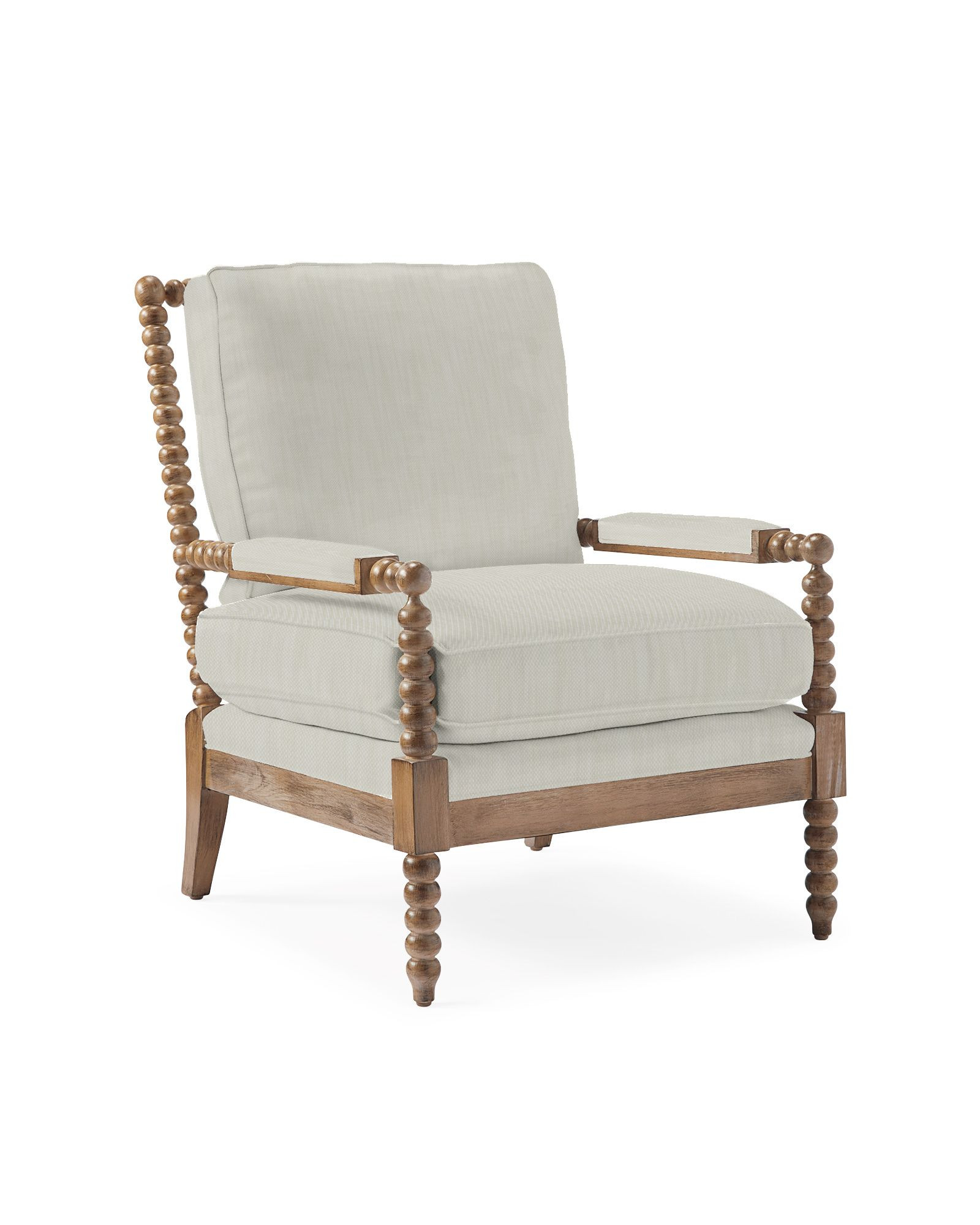 Beckett Chair - Driftwood | Serena and Lily