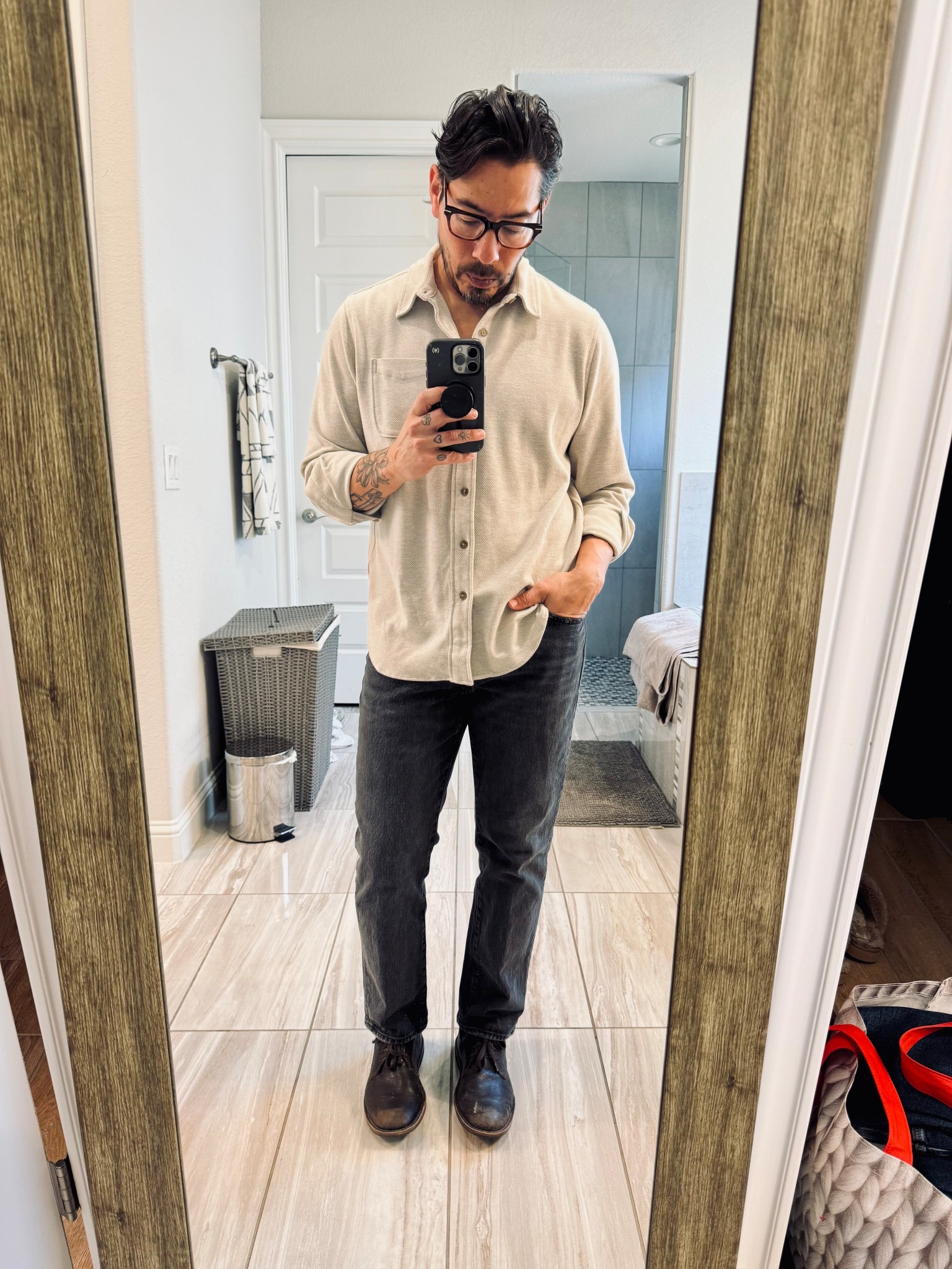 Technically it’s not Spring yet.

#LTKMens #LTKootd