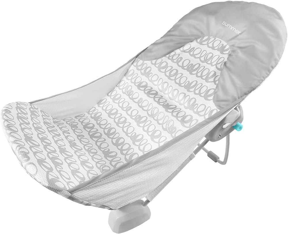 Ingenuity Foldaway 2-Position Baby Bath Seat, Adjustable Support for Sink or Bathtub, Ages 0-6 Mo... | Amazon (US)