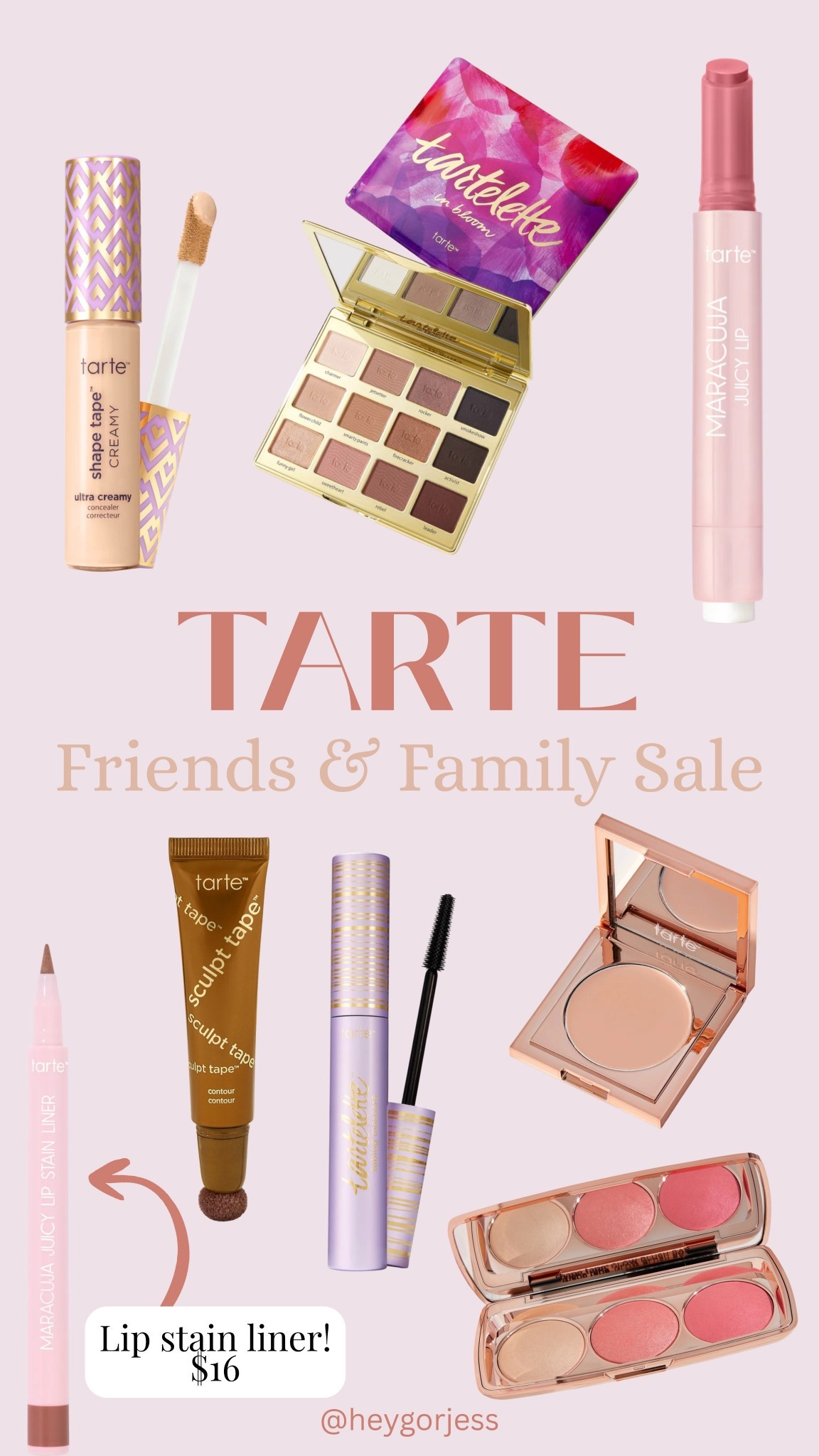 Don’t forget to check out the Tarte Friends & Family sale that ends on 8/8!!! 💗

#LTKBeauty #LTKFindsUnder50 #LTKStyleTip