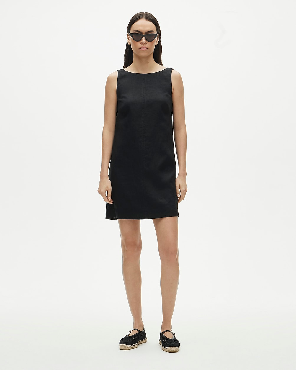 Billie dress in linen | J. Crew US