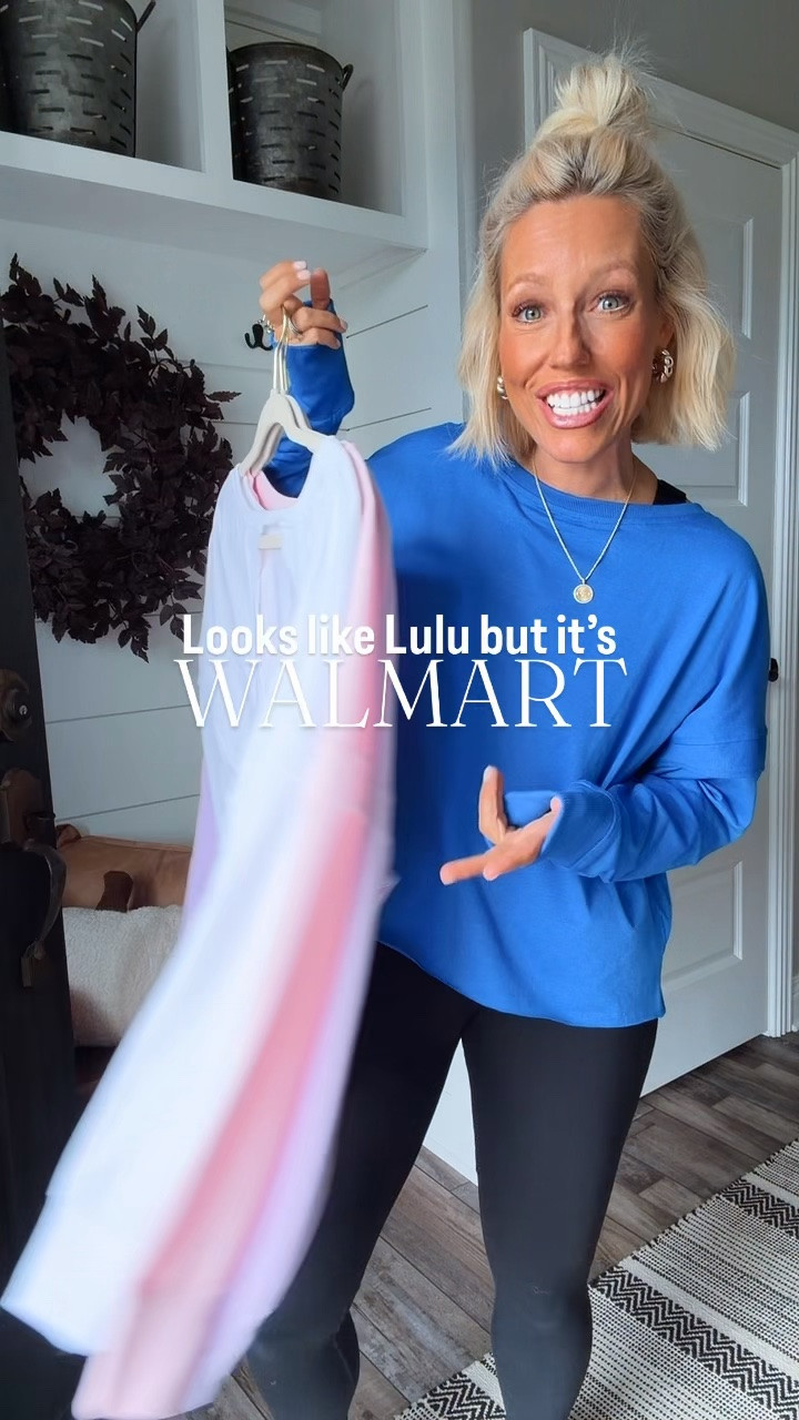 Walmart is bringing it✨✨ 👀 These athletic shirts are giving ALL the Free People vibes without the Free People price tag! 🙌

Perfect for workouts, errands, athleisure outfits & everyday wear. Affordable activewear that looks way more expensive!
⬇️⬇️⬇️
Tops size medium for a roomy fit
Leggings small
Sports bra medium 


Walmart finds • Walmart activewear • athletic shirts • Free People dupe • affordable activewear • women’s workout clothes • athleisure outfits

#LTKActive #LTKSaleAlert #LTKmomlife