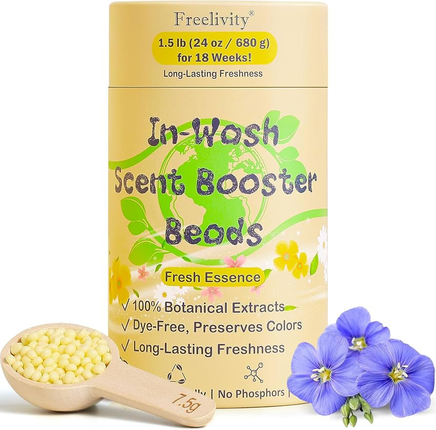 Freelivity In‑Wash Scent Booster Beads – Fresh Essence Scent, Laundry Beads fabric softener, ... | Amazon (US)