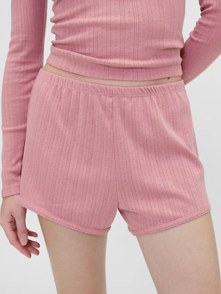 Gap × Summer Fridays Pointelle PJ Shorts | Gap (US)