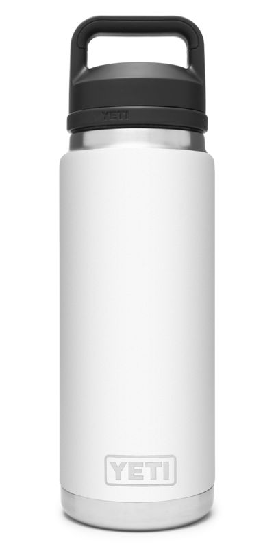 YETI Rambler Bottle + Chug Cap White | Well.ca