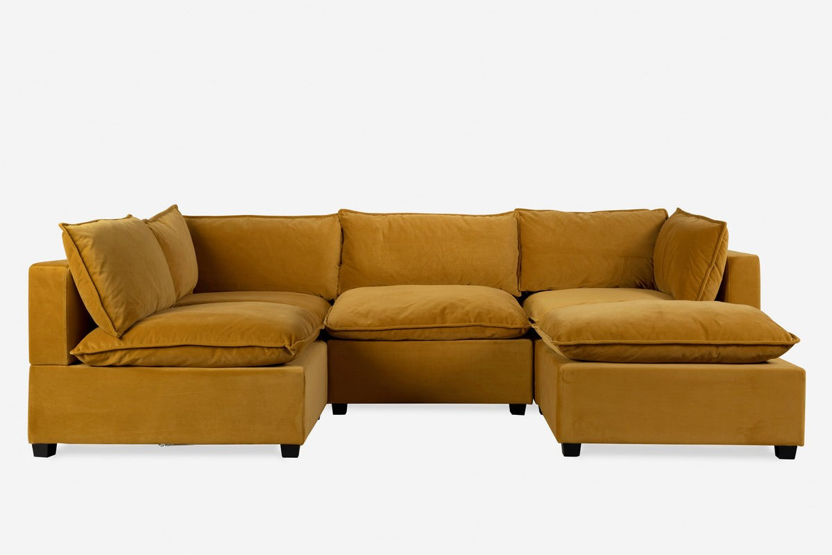 Kova L-Shape + Ottoman | Albany Park