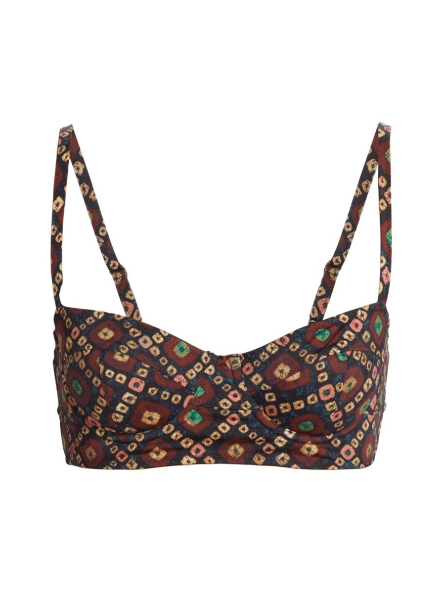 Zahara Longline Bikini Top | Saks Fifth Avenue