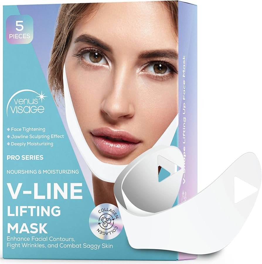 VENUS VISAGE V Line Lifting Mask - Invisible Face Strap - Chin Strap for Double Chin for Women an... | Amazon (US)